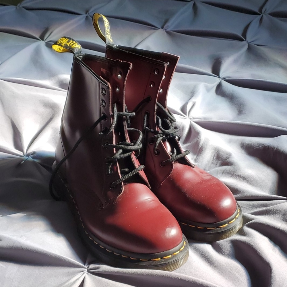 Red Dr. Martens